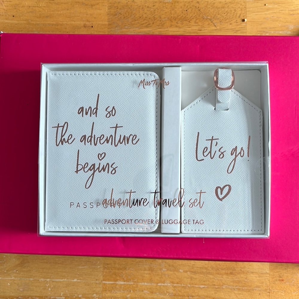 Passport Cover and Luggage Tag